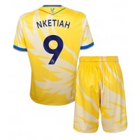 Maglia Calcio Crystal Palace Eddie Nketiah #9 Seconda Divisa Bambino 2024-25 Manica Corta (+ pantaloncini)